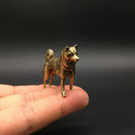 Load image into Gallery viewer, Mini Cute Dog Brass Figurine Sculptures Statue Handicraft Gift Home Decor