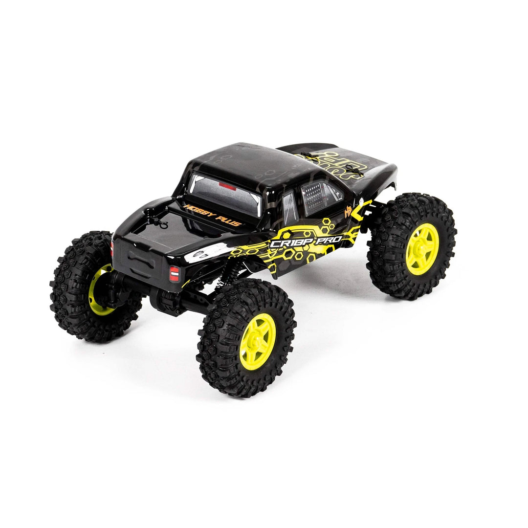 Hobby Plus 1/18 CR 18P PRO Brushless Juice Up 4X4 RTR Rock Crawler - Yellow