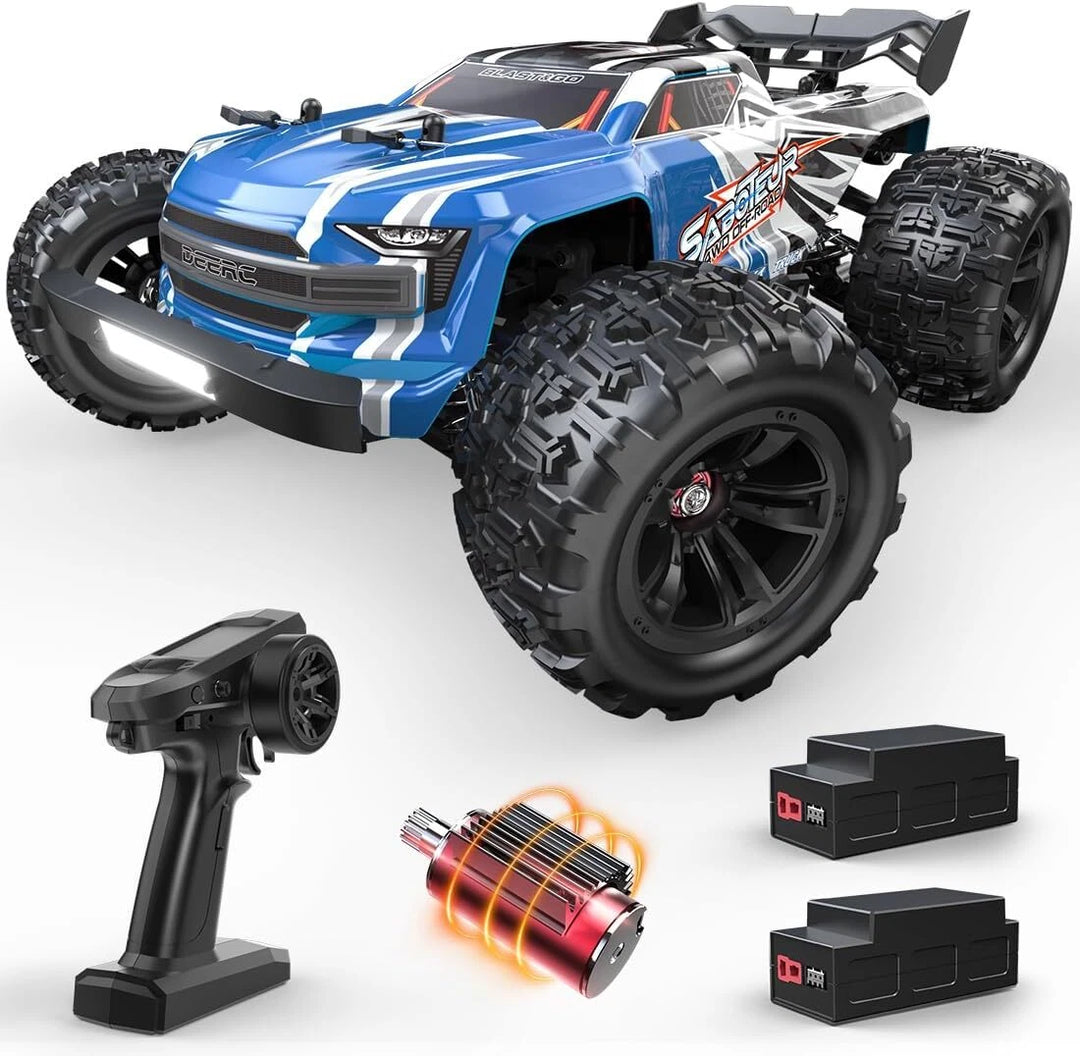DEERC H16E 1:16 4WD RC Car Brushless 4X4 RTR Fast Max 70kph RC Monster Trucks