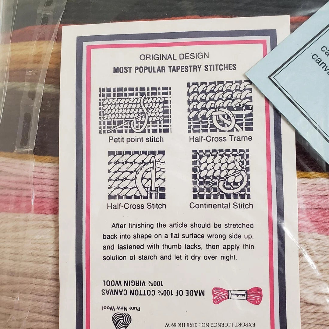 Lady Handicraft Tramme Needlepoint Kit Thomas Lawrence Pinkie 23" x 20" Wool