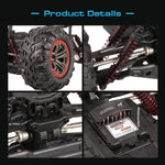 Load image into Gallery viewer, 1:10 High Speed 46km/h 4WD 2.4Ghz Remote Control Truck 9125 Monster Truck RC RTR