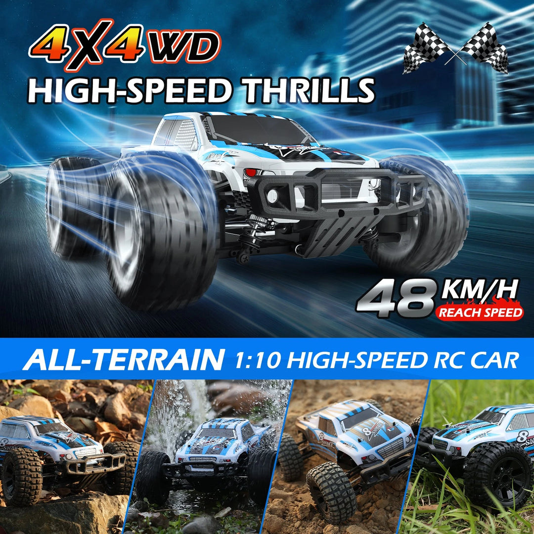 DEERC 9200E RC Truck 110 Scale High Speed 4WD Off Road Car for Kids