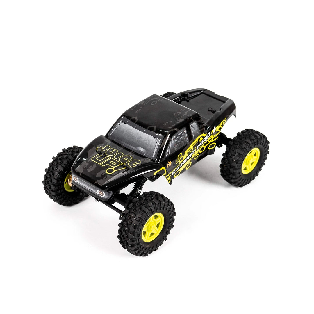 Hobby Plus 1/18 CR 18P PRO Brushless Juice Up 4X4 RTR Rock Crawler - Yellow