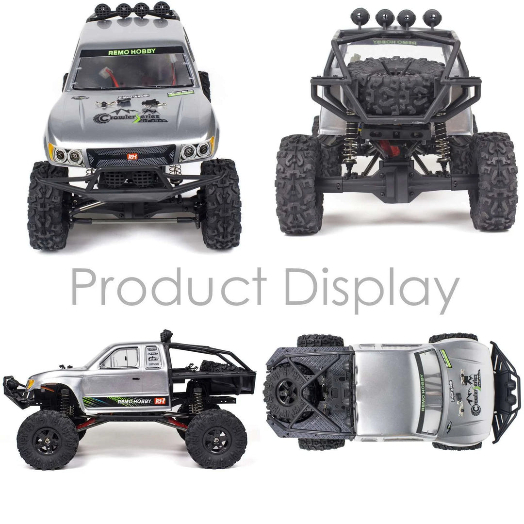 REMO Hobby Rock Crawler 1/10 4WD RC Monster Truck Off-Road Brushed RC Car 1093ST