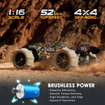 Load image into Gallery viewer, HAIBOXING Brushless RC Car 16890A 1/16 Scale 4X4 Fast Remote Control Truck