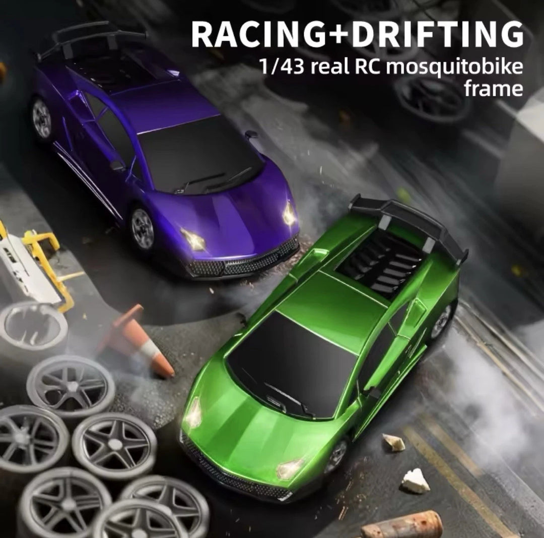 4WD Drift Racing RC Car 1/43 Mini Toy Car High Speed For Racing Sport
