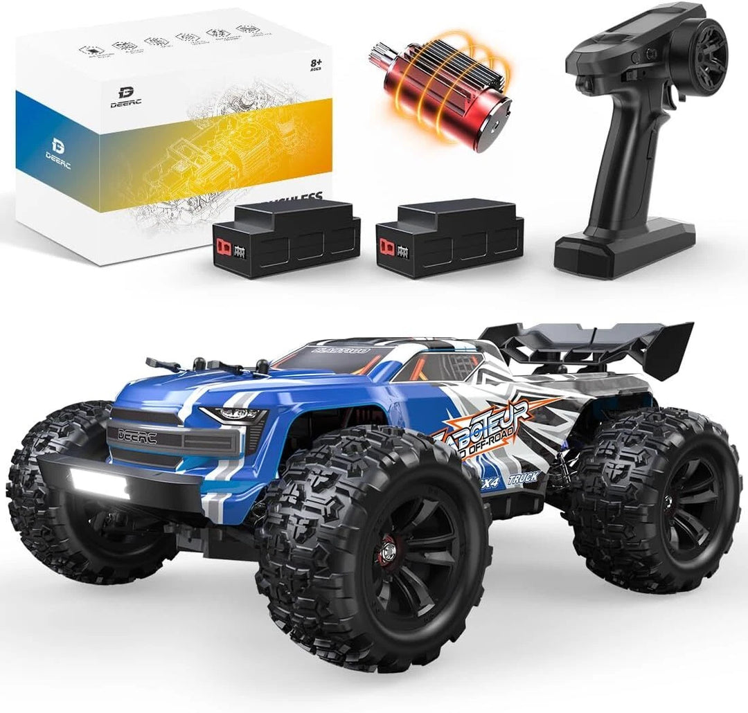 DEERC H16E 1:16 4WD RC Car Brushless 4X4 RTR Fast Max 70kph RC Monster Trucks