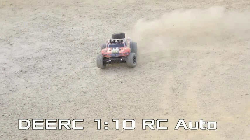 DEERC 9201E 1:10 Large RC Car Off Road 48 km/h 4x4 Off-Road Monster Crawler Toy