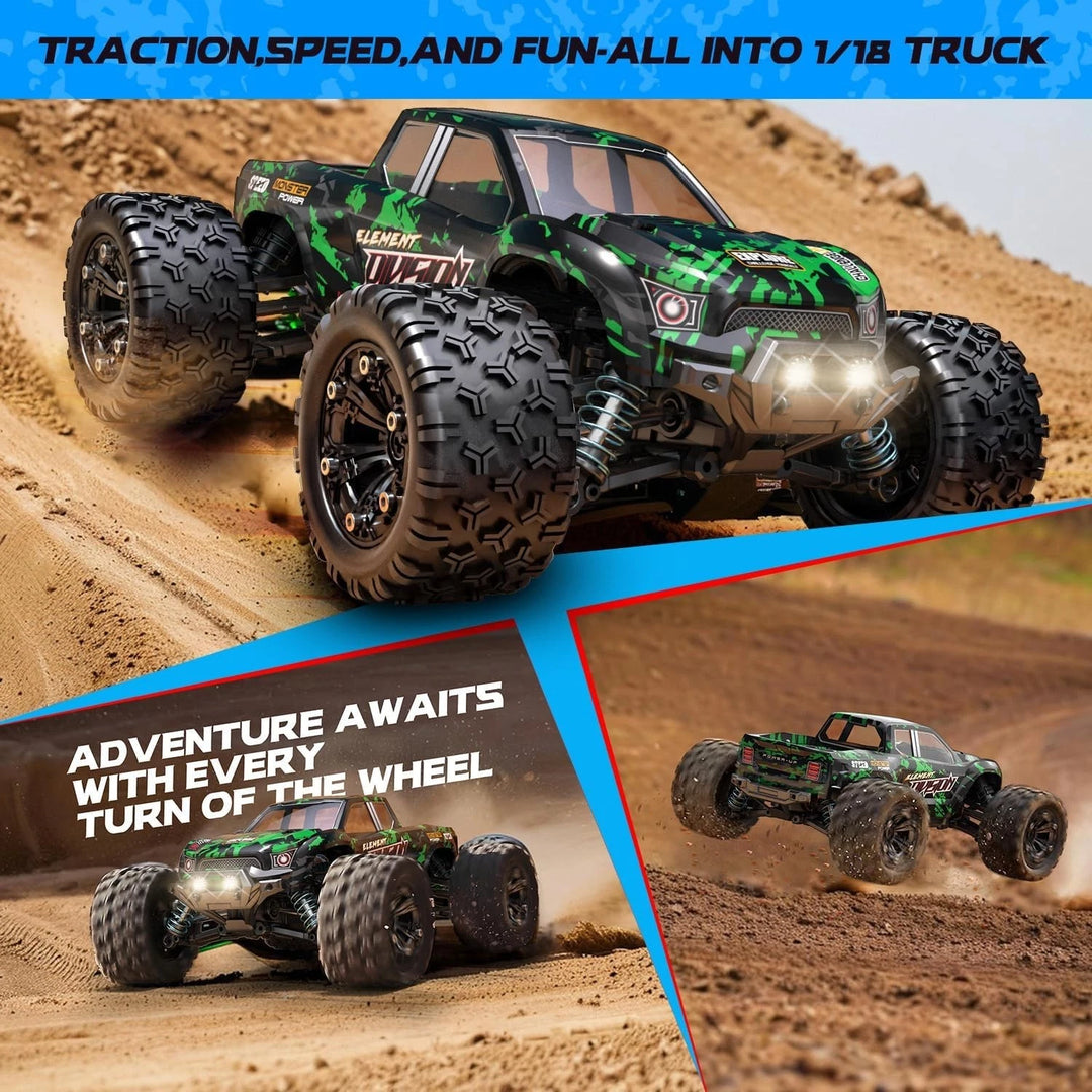 Brushless RC Cars for Adults Fast 50+ Mph, RC Trucks 4X4 Offroad Waterproof