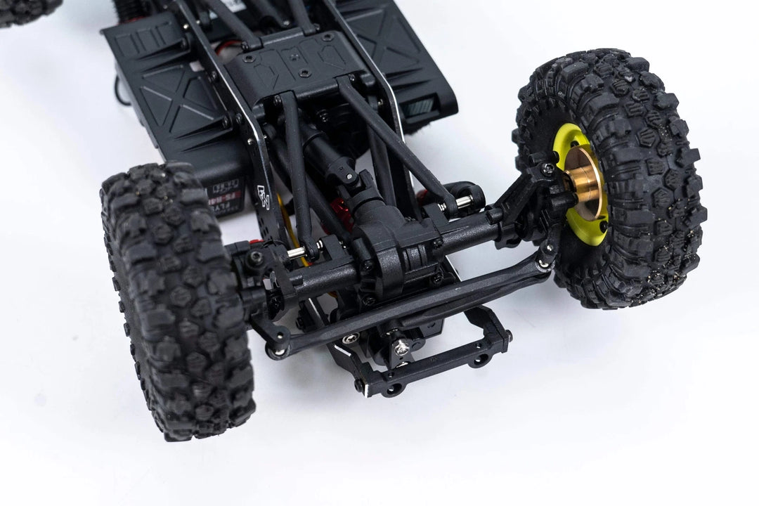 Hobby Plus 1/18 CR 18P PRO Brushless Juice Up 4X4 RTR Rock Crawler - Yellow