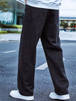 Load image into Gallery viewer, Men Slash Knee Stretchable Jeans - Baggy
